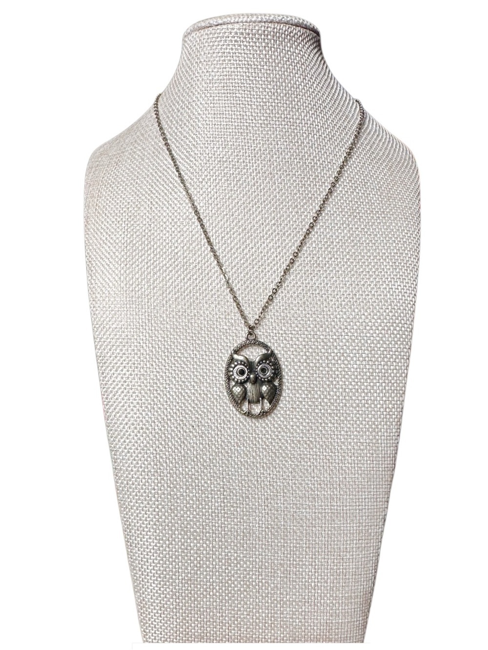 5/$25 😻 Silver Owl Pendant Necklace - Women Jewelry